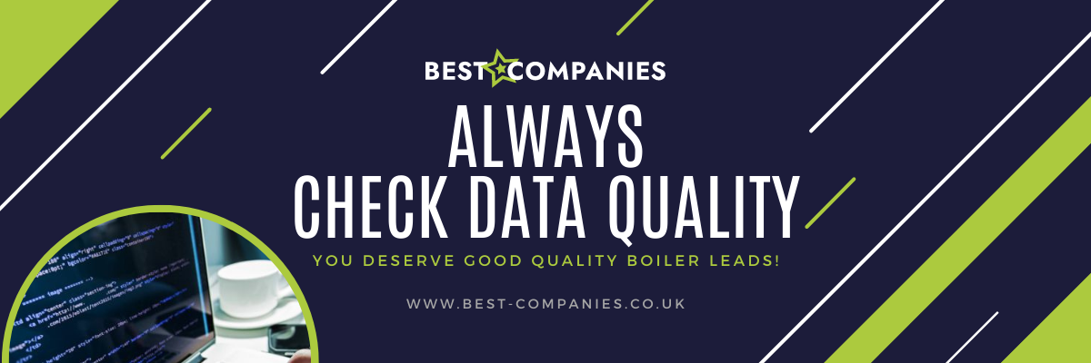 ALWAYS CHECK DATA QUALITY